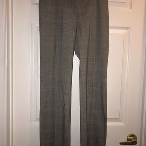 Express light gray/black plaid  7/8 stretch pants